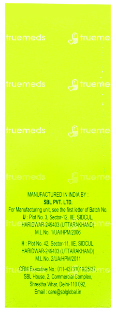 Sbl Sabadilla 200 C Dilution 30 ML