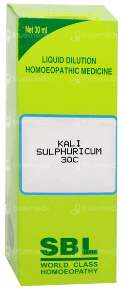 Sbl Kali Sulphuricum 30c Dilution 30ml