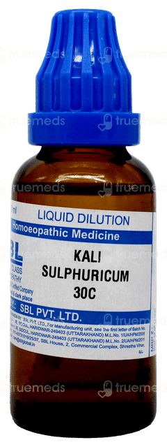 Sbl Kali Sulphuricum 30c Dilution 30ml