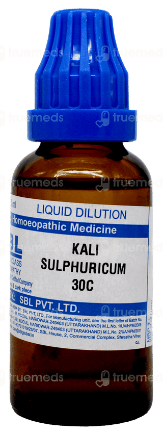 Sbl Kali Sulphuricum 30c Dilution 30ml