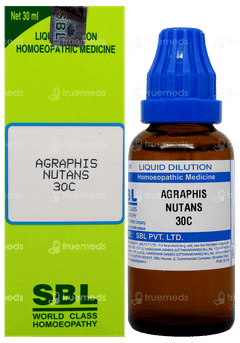 Sbl Agraphis Nutans 30C Dilution 30Ml