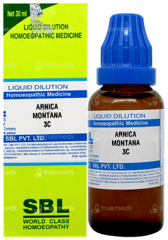Sbl Arnica Montana 3c Dilution 30ml