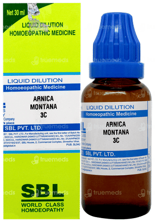 Sbl Arnica Montana 3c Dilution 30ml