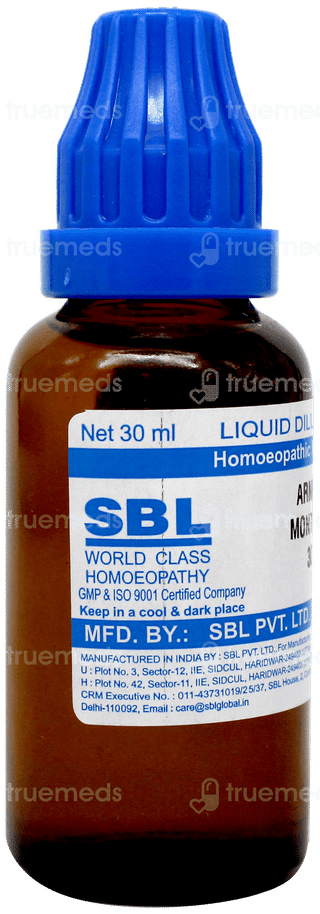 Sbl Arnica Montana 3c Dilution 30ml