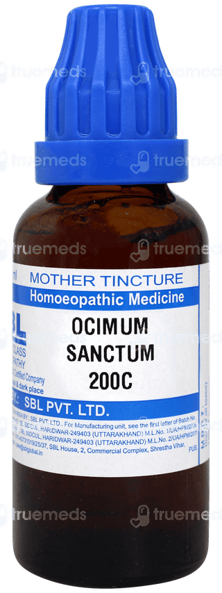 Sbl Ocimum Sanctum 200c Dilution 30ml