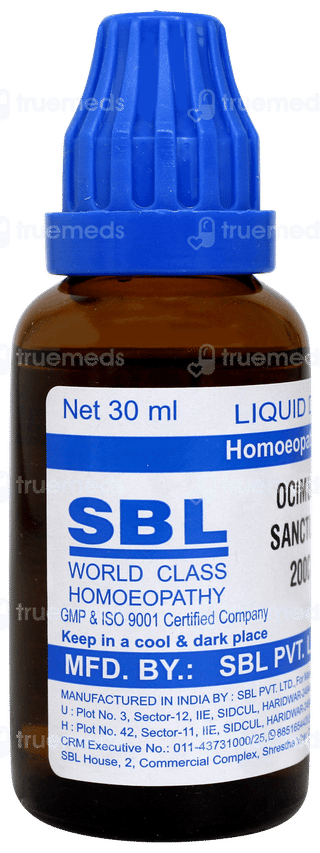 Sbl Ocimum Sanctum 200c Dilution 30ml