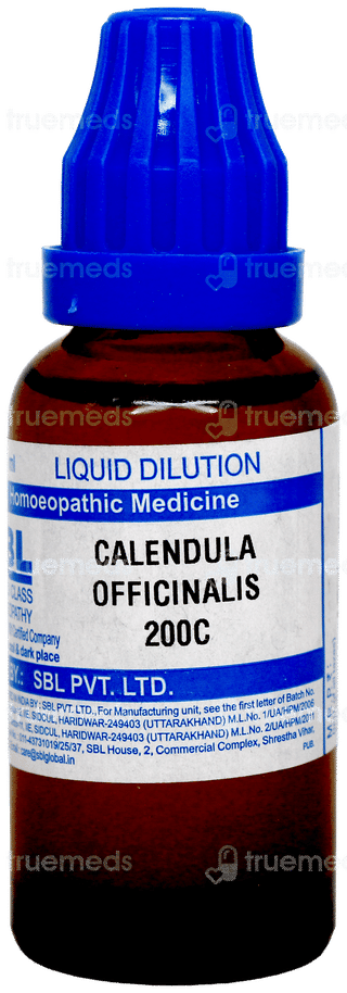 Sbl Calendula Officinalis 200c Dilution 30ml