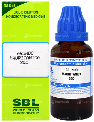 Sbl Arundo Mauritanica 30c Dilution 30ml