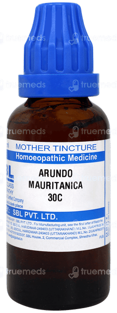 Sbl Arundo Mauritanica 30c Dilution 30ml