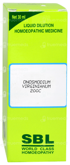 Sbl Onosmodium Virginianum 200 C Dilution 30 ML