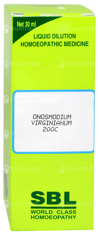 Sbl Onosmodium Virginianum 200 C Dilution 30 ML