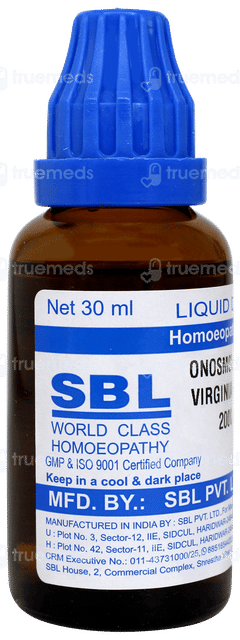 Sbl Onosmodium Virginianum 200 C Dilution 30 ML