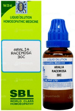 Sbl Aralia Racemosa 30c Dilution 30ml