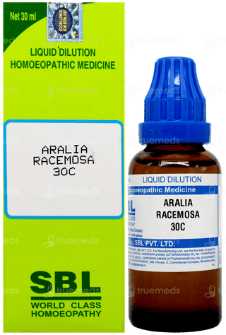 Sbl Aralia Racemosa 30c Dilution 30ml
