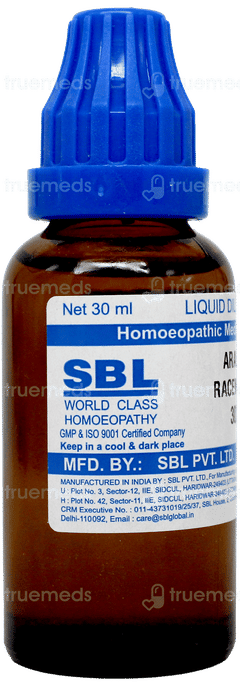 Sbl Aralia Racemosa 30c Dilution 30ml