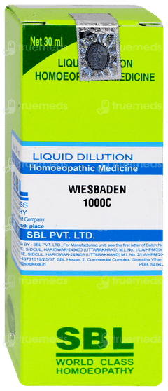 Sbl Wiesbaden 1000 C Dilution 30 ML Sbl Wiesbaden 1000 C Dilution 30 ML