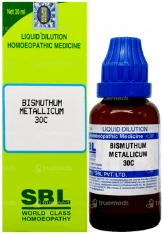 Sbl Bismuthum Metallicum 30 C Dilution 30 ML