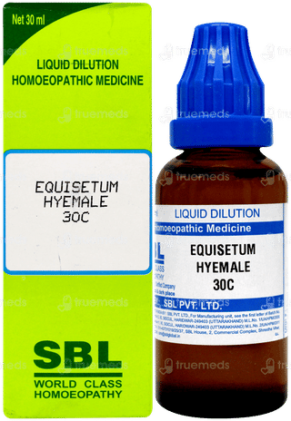 Sbl Equisetum Hyemale 30 C Dilution 30 ML