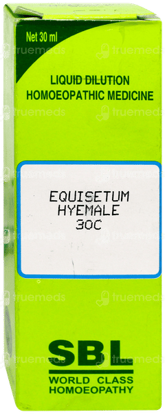 Sbl Equisetum Hyemale 30 C Dilution 30 ML