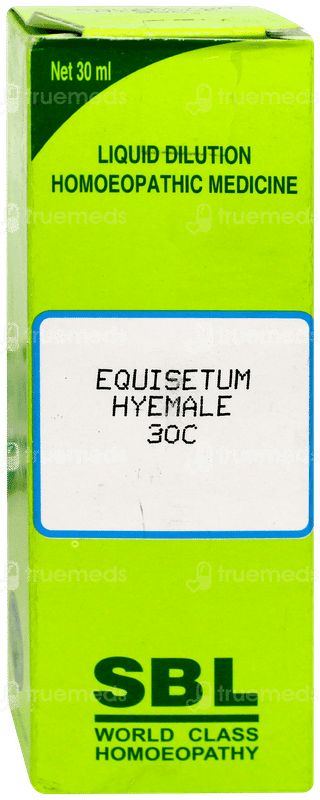 Sbl Equisetum Hyemale 30 C Dilution 30 ML