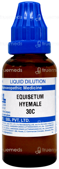Sbl Equisetum Hyemale 30 C Dilution 30 ML