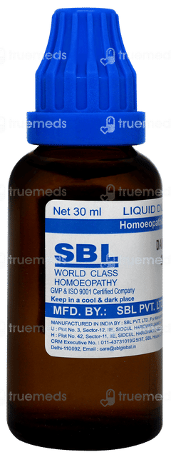 Sbl Damiana 200c Dilution 30ml Sbl Damiana 200c Dilution 30ml