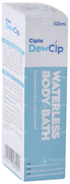 Dewcip Waterless Body Bath 100Ml