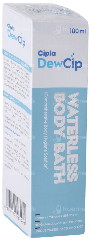 Dewcip Waterless Body Bath 100Ml