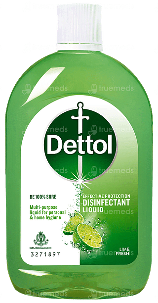 Dettol Multi Purpose Disinfectant Lime Fresh Liquid 550ml