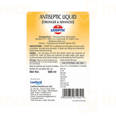 Leseptic Antiseptic Liquid 500 ML