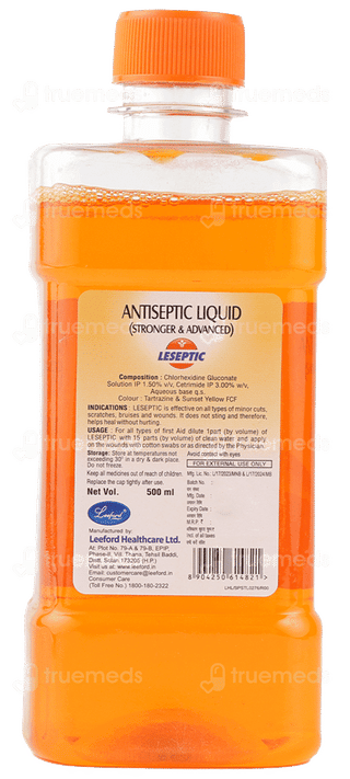 Leseptic Antiseptic Liquid 500 Ml