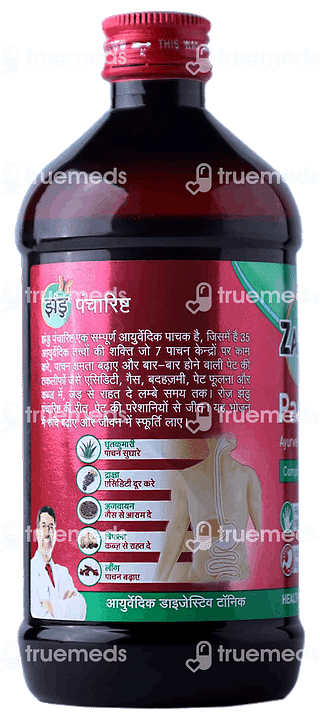 Zandu Pancharishta Digestive Tonic 450 ML With Zandu Nityam Tablet 3 Free