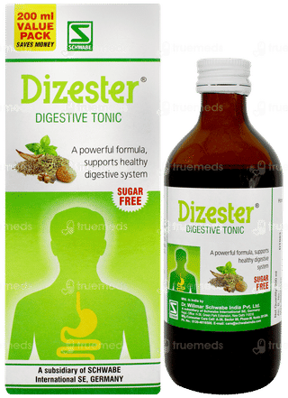 Dr Willmar Schwabe Dizester Sugar Free Digestive Tonic 200ml