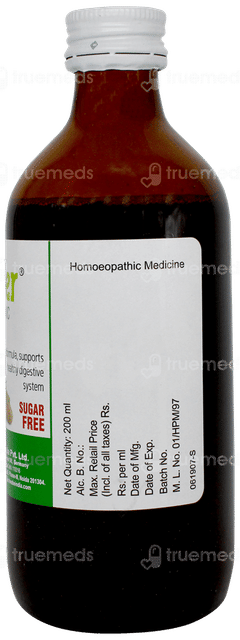 Dr Willmar Schwabe Dizester Sugar Free Digestive Tonic 200ml