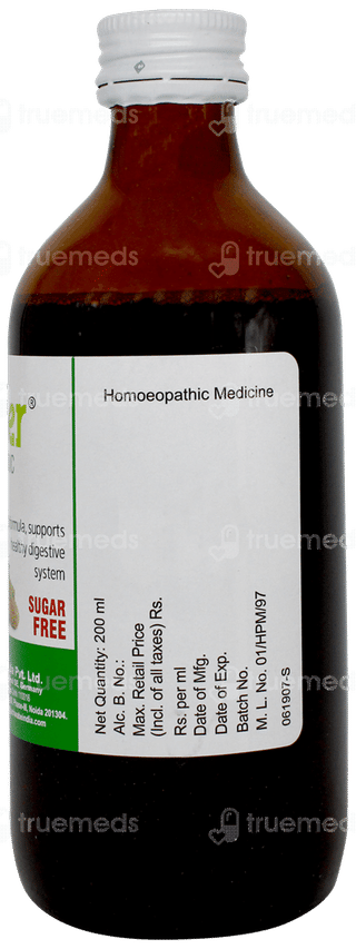 Dr Willmar Schwabe Dizester Sugar Free Digestive Tonic 200ml