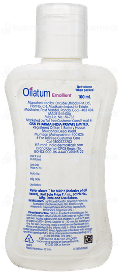 Oilatum Emollient 100Ml