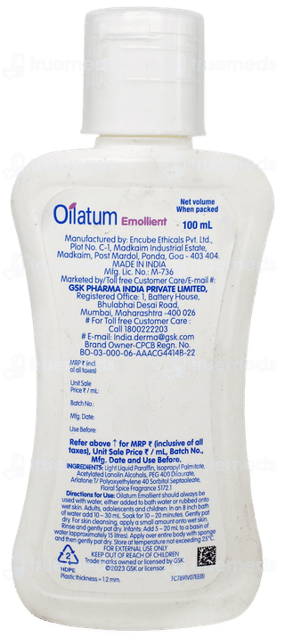 Oilatum Emollient 100Ml