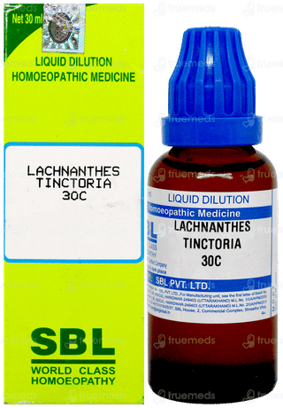 Sbl Lachnanthes Tinctoria 30C Dilution 30Ml