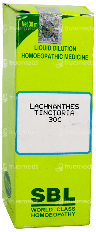 Sbl Lachnanthes Tinctoria 30C Dilution 30Ml