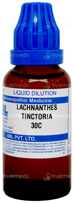Sbl Lachnanthes Tinctoria 30C Dilution 30Ml