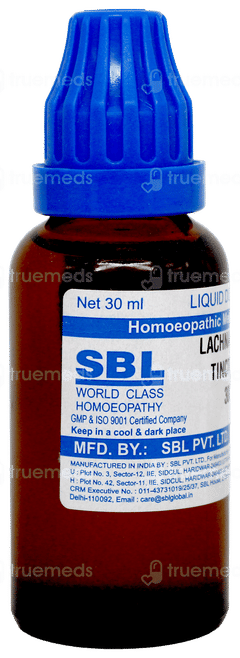 Sbl Lachnanthes Tinctoria 30C Dilution 30Ml