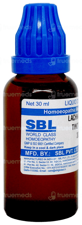 Sbl Lachnanthes Tinctoria 30C Dilution 30Ml