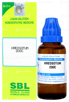Sbl Kreosotum 200c Dilution 30ml