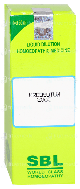 Sbl Kreosotum 200c Dilution 30ml
