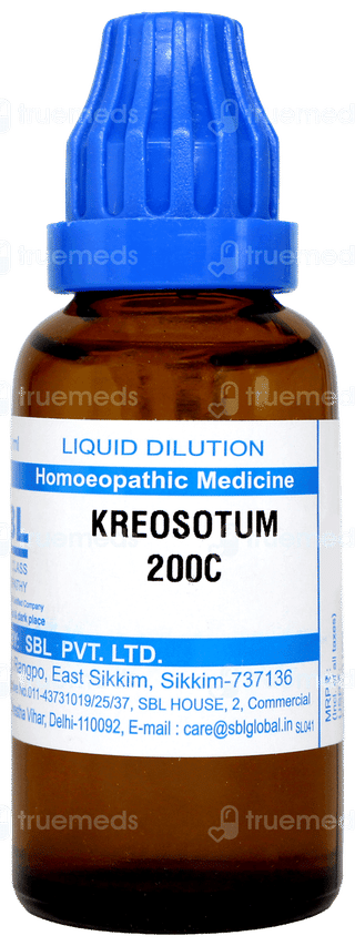 Sbl Kreosotum 200c Dilution 30ml