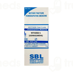 Sbl Withania S Ashwagandha Q Mother Tincture 30ml
