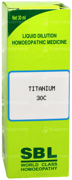 Sbl Titanium 30c Dilution 30ml
