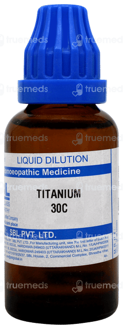 Sbl Titanium 30c Dilution 30ml