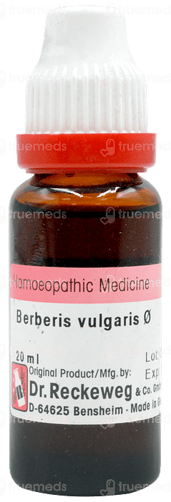Dr Reckeweg Berberis Vulgaris Q Mother Tincture 20ml Dr Reckeweg Berberis Vulgaris Q Mother Tincture 20ml