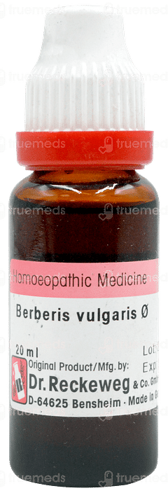 Dr Reckeweg Berberis Vulgaris Q Dilution 20 ML